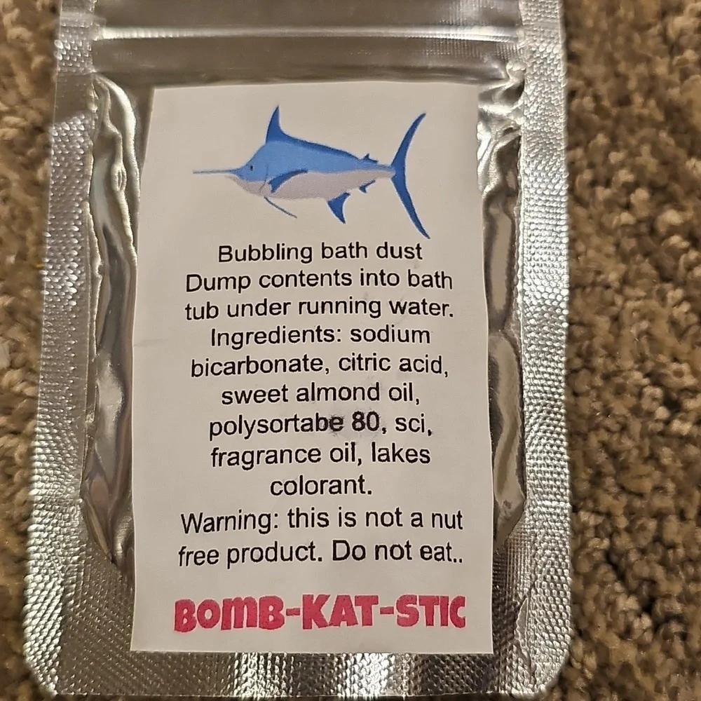 Bubbling bath dust! 21 Pouches